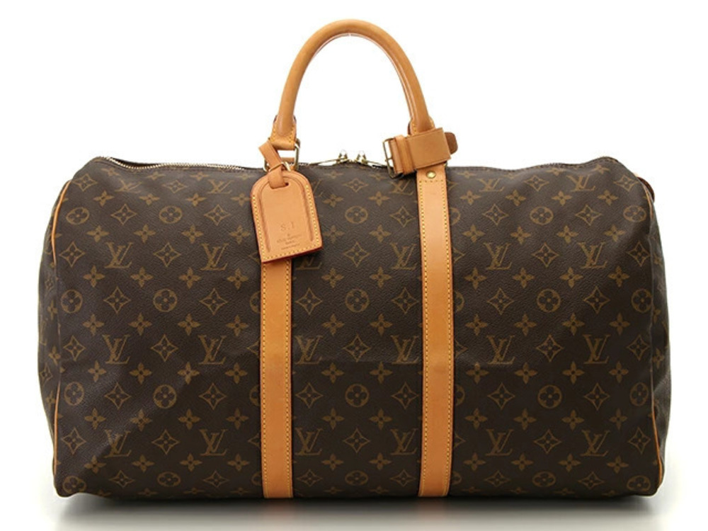 LOUIS VUITTON Keepall Boston Bag Monogram